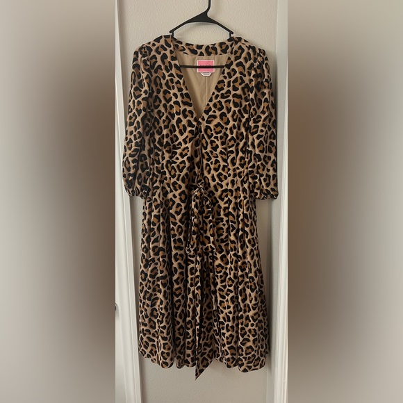 Kate Spade - Lovely Leopard Wrap Dress - Picture 1 of 4